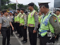 Polres Depok Kawal Massa Aksi 2 Desember yang akan Longmarch ke Monas