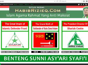 Portal Habib Rizieq Diblokir Kominfo, FPI Angkat Bicara