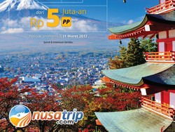 Terbang ke Tokyo dengan Harga Tiket Pesawat Mulai Rp5 Jutaan