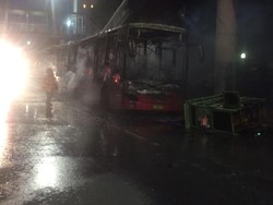 Bus Terbakar di Depan BNN, TransJakarta: Tidak Ada Korban Jiwa