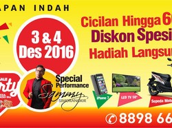 Big Sale Party di Kota Harapan Indah Akhir Pekan Ini