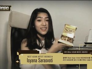 Isyana Sarasvati Sabet Gelar Best Asian Artist di MAMA 2016