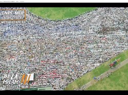 Monas Padat, Massa Gelar Sajadah di Jl Thamrin Hingga Patung Kuda