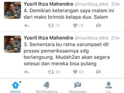 Rachmawati Tinggalkan Mako Brimob, Ahmad Dhani Cs Masih Diperiksa