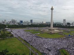 Habib Rizieq Larang Peserta Reuni 212 Rusak Taman dan Berkata Kasar