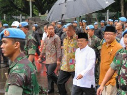 Temui Massa Aksi Damai di Monas, JK: Itu Spontan karena Kita Yakin Damai