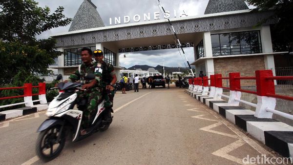 Penjagaan Ketat di Perbatasan Indonesia-Timor Leste