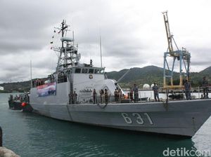 4 Kru KRI TNI AL Hilang Saat Kawal Kapal Nelayan Filipina 4 Kru KRI TNI AL Hilang Saat Kawal Kapal Nelayan Filipina