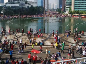 Jakarta Oke, Minggu Pagi Tetap Car Free Day di Monas