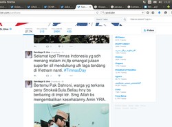 Sempat Salah Cuit, Sandiaga Uno Ucapkan Selamat ke Timnas Indonesia