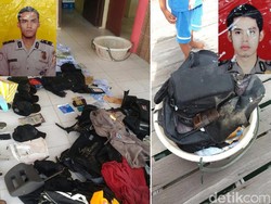 Barang-barang Korban Pesawat Jatuh: Topi dan 2 Pas Foto Polisi