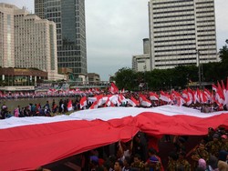 Kobarkan Semangat Peserta Aksi 412, Surya Paloh: Persatuan Tak Boleh Goyah