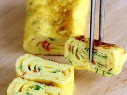 Telur Gulung a la Korea Ini Gampang Dibuat Sendiri untuk Sarapan