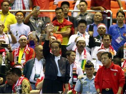 Ucapkan Selamat Untuk Timnas, Jokowi: Terus Berprestasi Untuk Merah Putih