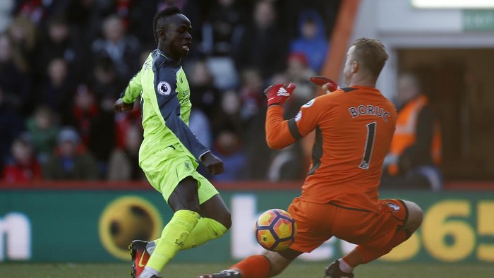 Liverpool Sementara Ungguli Bournemouth 2-0