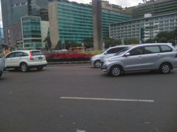 Parade Kebhinnekaan Usai, Lalu Lintas Bundaran HI Dibuka Lagi