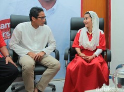 Sandiaga: Hari Ini Kami Dapat Dukungan dari Hasnaini Moein si Wanita Emas