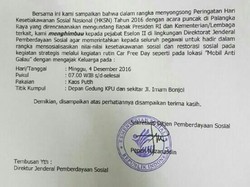 Jabarkan Versi Asli, Mensos: Surat Editan adalah Fitnah