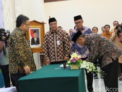 Menteri PPN Lantik Kepala Badan Informasi Geospasial