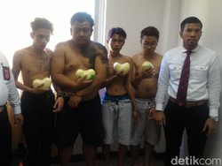 Simpan Sabu 3 Kg di Selangkangan, 4 Warga Bandung Dibekuk di Bandara Kualanamu