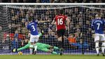 Everton vs MU Berakhir Imbang