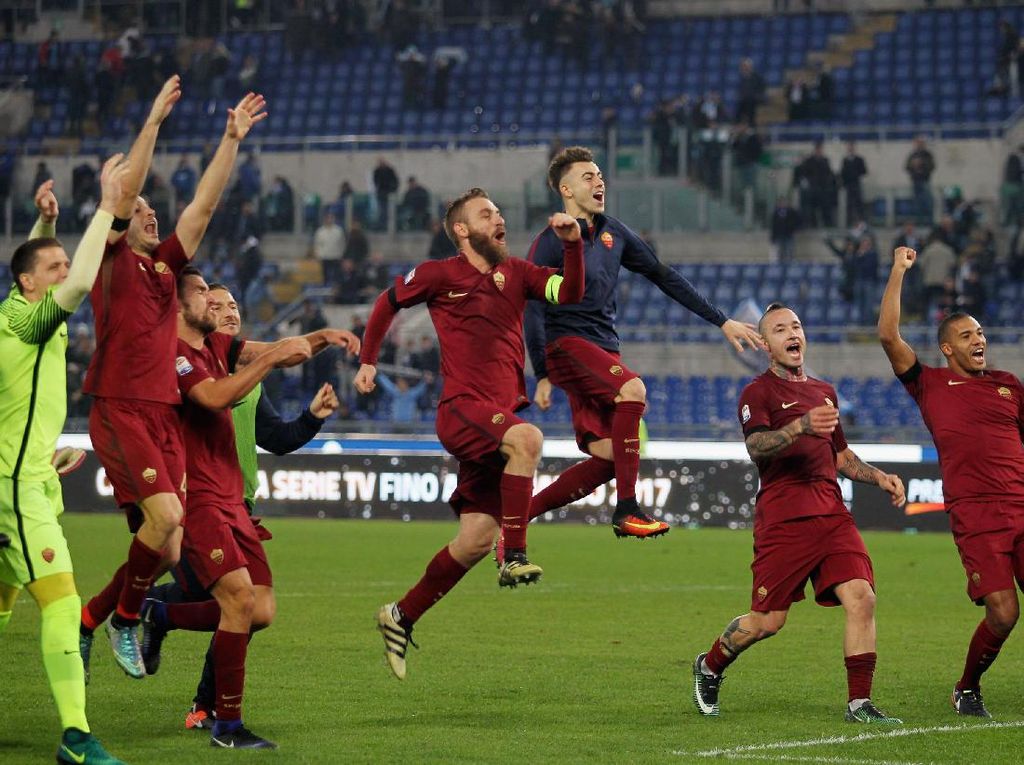 Lazio Sudah, Roma Alihkan Fokus ke Milan