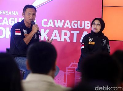 Aksi Agus-Sylvi di Blak-blakan Bersama detikcom
