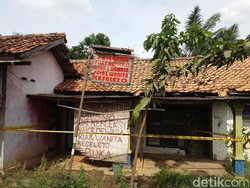 Garis Polisi Masih Terpasang di Panti Pijat Lokasi Penikaman Terapis