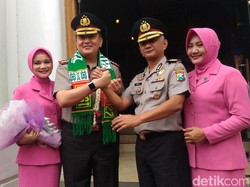 Kombespol M Iqbal Resmi Pegang Tongkat Komando Polrestabes Surabaya