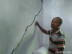 Tanah Longsor dan Rumah Retak di Trenggalek Makin Parah, 16 KK Mengungsi