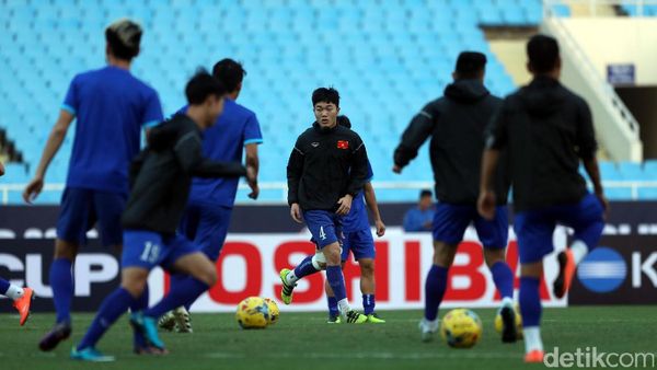 Mengintip Latihan Timnas Vietnam