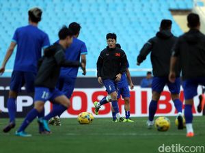 Mengintip Latihan Timnas Vietnam