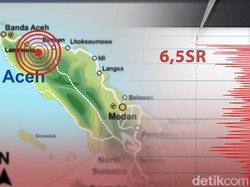 Getaran Gempa Juga Terasa Kuat di Bireuen, Warga Berhamburan Keluar Rumah