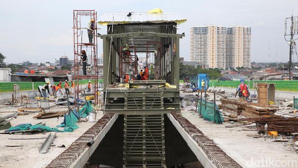 Pembangunan Halte Busway Tendean-Ciledug Dikebut