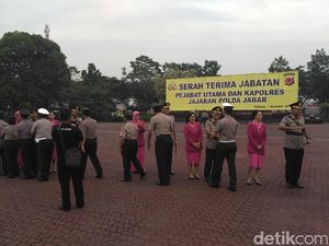 Sejumlah Pejabat Utama Polda Jabar dari Kapolres Hingga Wakapolda Diganti