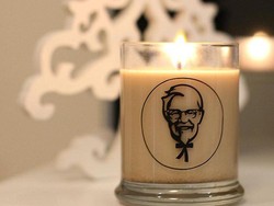 KFC Rilis Lilin Beraroma Ayam Goreng yang Bikin Perut Lapar