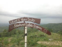 Ada Kata-kata Lucu di Tebing Breksi