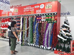Tambahan Diskon 30% Semua Aksesoris Natal di Transmart Carrefour