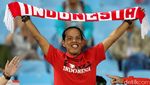 Suporter Indonesia Ramaikan My Dinh National Stadium