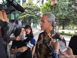 Ganjar Pranowo Datang ke KPK Terkait Kasus Korupsi e-KTP
