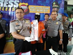 Aksi Penikaman di Malang Terungkap Berkat Panic Button