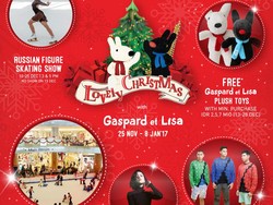 Menikmati Suasana Natal ala Paris di Lotte Shopping Avenue