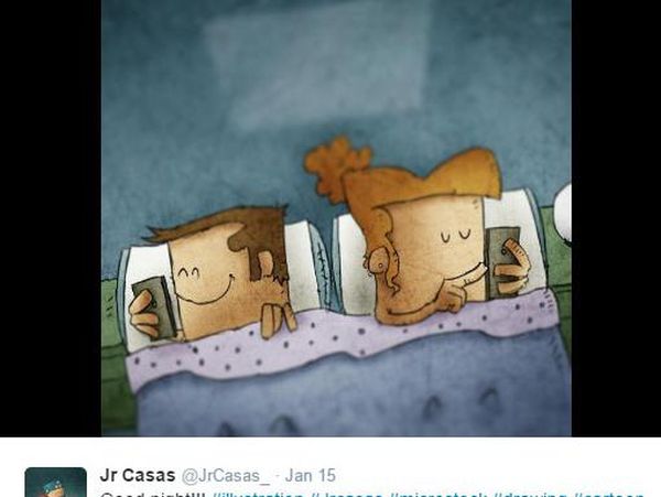 Gambar Viral yang Menohok Pengguna Smartphone