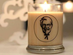 Wah, Enaknya Lilin Ini Tebarkan Aroma Nikmat Ayam Goreng KFC