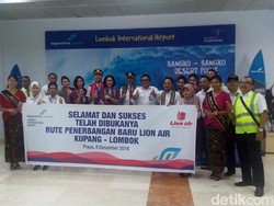 Sambut Liburan Panjang, Lion Air Buka Rute Baru dari Lombok ke Kupang