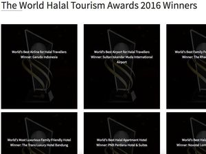 Alhamdulillah, Indonesia Menang 12 Penghargaan World Halal Tourism Awards 2016!