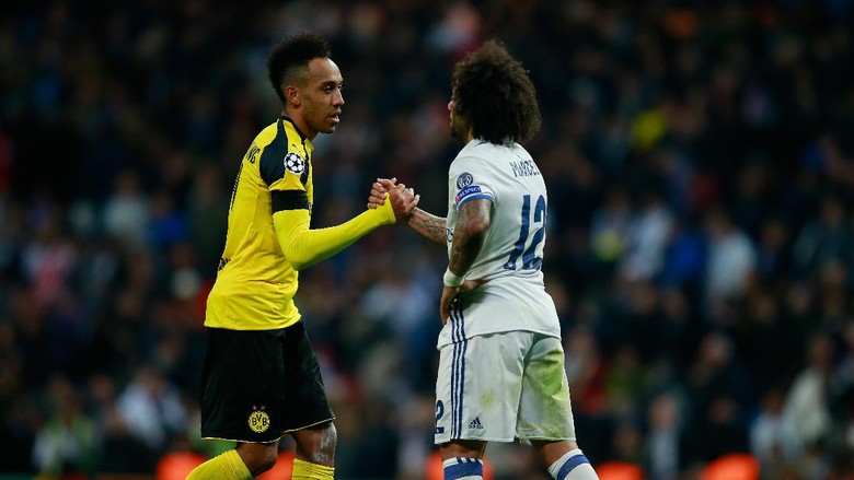 Dortmund Imbangi Madrid Bukan karena Aubameyang Semata