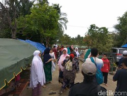 Gempa 5 SR Pidie Jaya juga Buat Pengungsi di Trienggadeng Panik