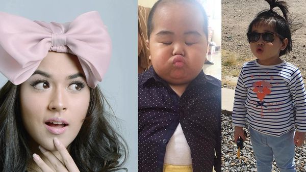Cantiknya Raisa dengan Big Bow Turban, Balita Lucu Idola di Jejaring Sosial