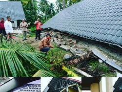 Mendikbud Sambangi Sekolah yang Roboh Akibat Gempa di Aceh